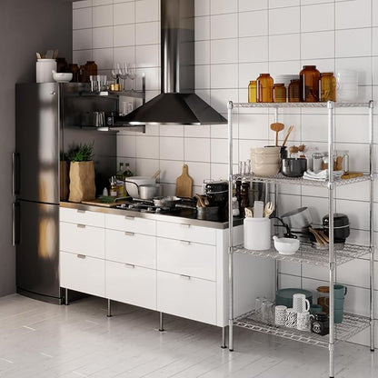 Regal Altair 24" Deep x 30" Wide x 64" Height Wire Shelving Kit | 4-Tier | NSF - Image 6