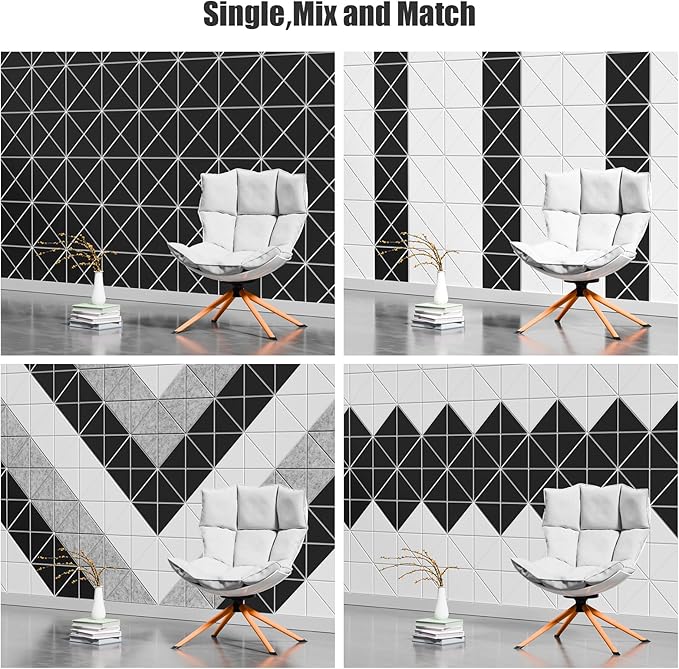 Sonicism 12 Pack X-Lined Acoustic Panels - Image 2