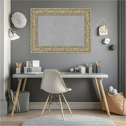Amanti Art Silver Framed Magnetic Board 23x31 Medium Vision Board - Image 7