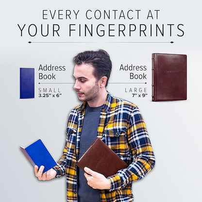 Gallery Leather Desk Address Book - Image 5