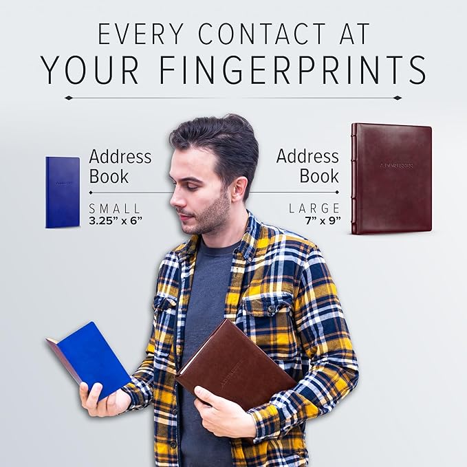 Gallery Leather Desk Address Book - Image 5