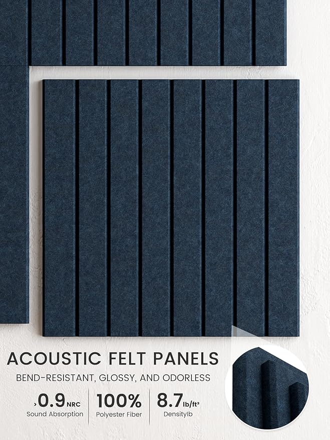 Bumusty Large Cork Board Alternative-36 x24 Felt Bulletin Board Tiles, - Image 3