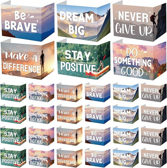 Honoson 24 Pcs Bulk Inspirational Privacy Folders by Honoson