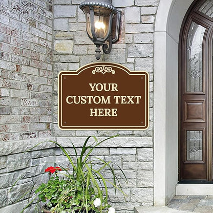 Custom Decorative Sign, Personalized Metal Sign - Image 2