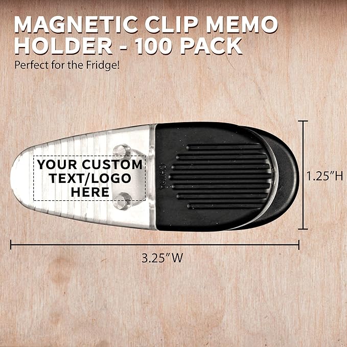 100 Magnetic Memo Holders Set - Image 5