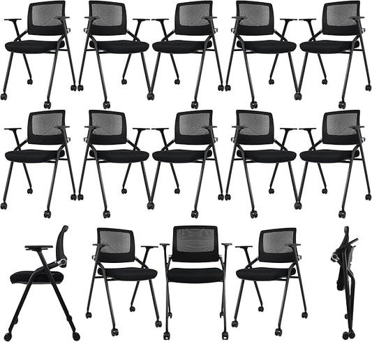 20 Pack Foldable Office Chairs by SLKJChairs