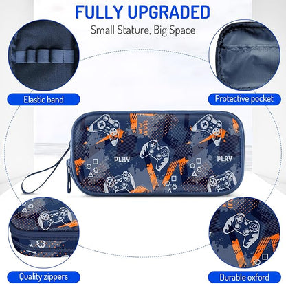 Fitvc Large Pencil Case for Boys, Gamer Boys Pencil Pouch for Kids Teens School - Image 2