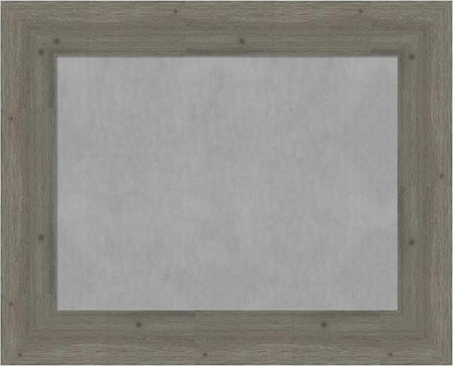 Amanti Art Grey Framed Magnetic Board 25x31 Medium Vision Board by AmantiArt