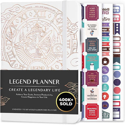 Legend Planner – Weekly & Monthly Life Planner to Hit Your Goals & Live by LegendPlanner
