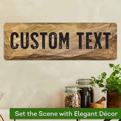 Custom Sign, Custom Street Sign, 11 Font Colors, 13 Font Styles, 4 Hole Options - Image 4