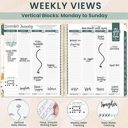 bloom daily planners 2026 Hardcover Calendar Year Goal & Vision Planner - Image 3