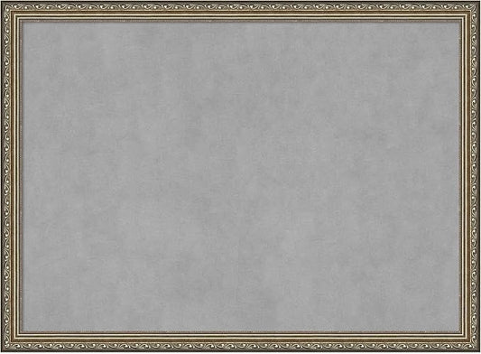 Amanti Art Silver Framed Magnetic Board 22x30 Medium Vision Board by AmantiArt