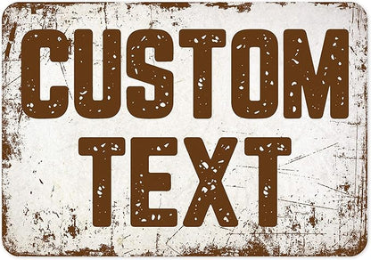 Custom Sign, Custom Street Sign, 11 Font Colors, 13 Font Styles, 4 Hole Options by MySignCenter