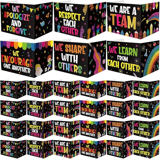 Honoson 24 Pcs Bulk Inspirational Privacy Folders by Honoson