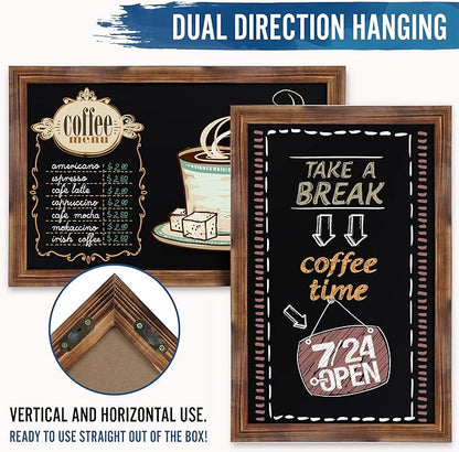 HBCY Creations Rustic Magnetic Wall Chalkboards - Image 3