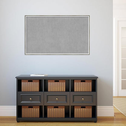 Amanti Art Silver Framed Magnetic Board 25x41 Large Vision Board - Image 5