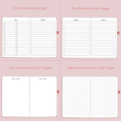 Bullet Dotted Journal – 140gsm Bleed Proof Thick White Paper – 200 Numbered Dot - Image 7