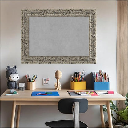 Amanti Art Silver Framed Magnetic Board 21x29 Medium Vision Board - Image 6