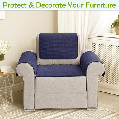 Couch Arm Covers, Sofa Arm Covers, Waterproof Armrest Cover - Image 2
