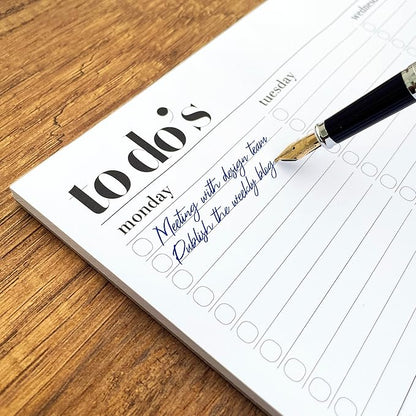 Weekly Planner Pad, Weekly To Do List Notepad, Tear Off Undated Weekly Planner - Image 4