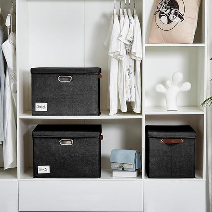Roobyl 17" Large Collapsible Storage Bins - Image 7