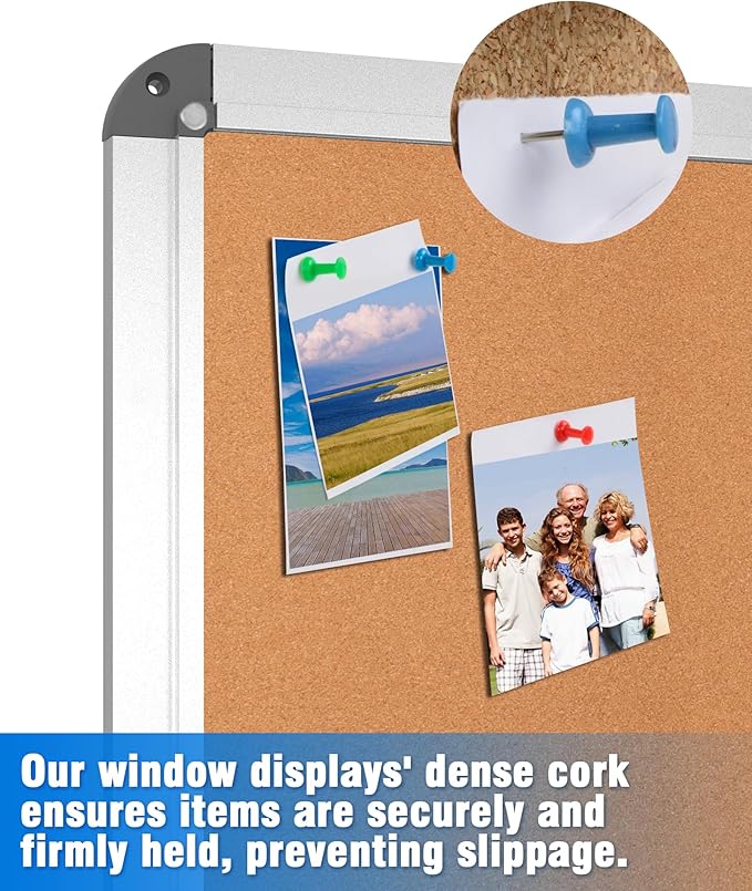 Mifuro 2 Pack 26"x20" Enclosed Bulletin Board, Lockable Weather-Resistant - Image 6