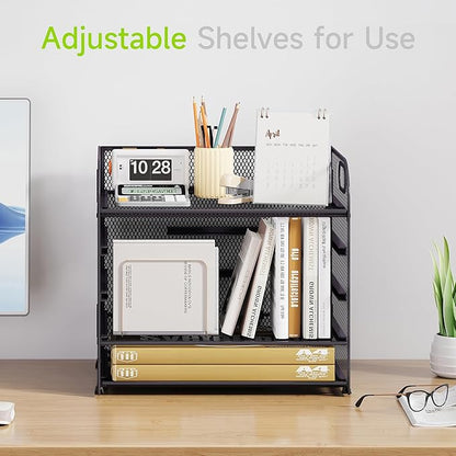 Cawukege 5 Tier Paper Organizer - Image 2
