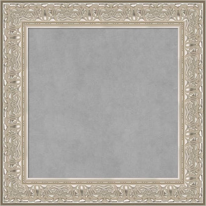 Amanti Art Silver Framed Magnetic Board 27x27 Medium Vision Board by AmantiArt