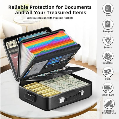 Deelhety Fireproof Document Box - Image 5