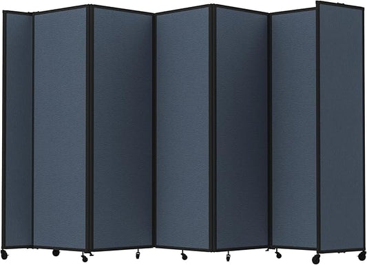 Versare Room Divider 360 Portable Wall Partition | Folding Panels | Large by VERSARE