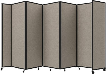 Versare Room Divider 360 Portable Wall Partition | Folding Panels | Large by VERSARE