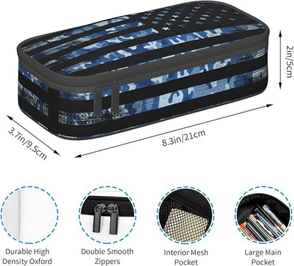 YIJIUWKIS American Flag Style Pencil Case - Image 3