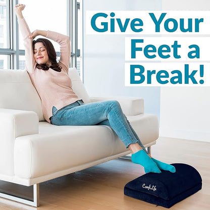 ComfiLife Foot Rest for Under Desk at Work – Adjustable Desk FootRest for - Image 6