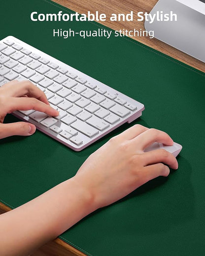 Leather Desk Pad Protector, Desk Mat, Large Mouse Pad, Non-Slip Desk Pad - Image 3
