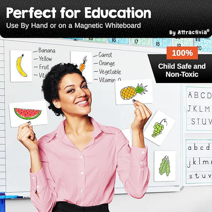 Attractivia Dry Erase Magnetic Labels 5.6 x 3.7 in, Dry Erase Magnets, - Image 6