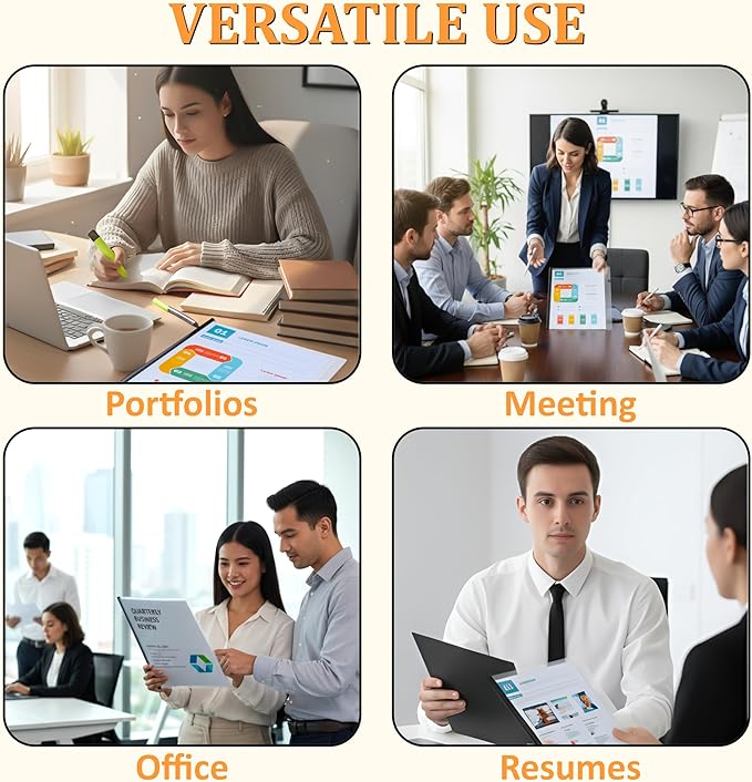 10 Pack Report Covers with Sliding Bar - Image 6