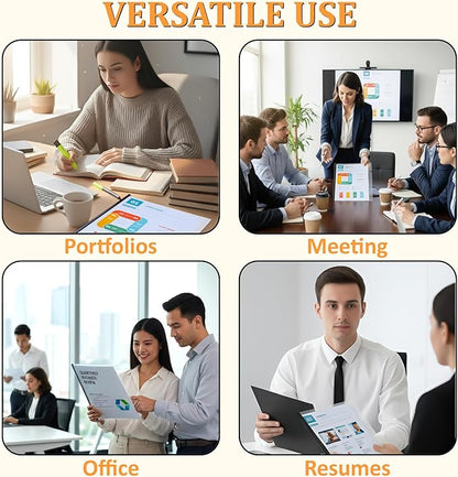 10 Pack Report Covers with Sliding Bar - Image 6