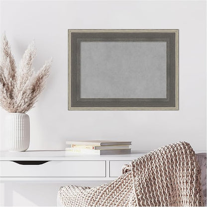 Amanti Art Grey Framed Magnetic Board 17x23 Small Vision Board - Image 7