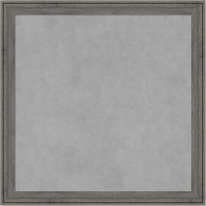 Amanti Art Grey Framed Magnetic Board 23x23 Medium Vision Board by AmantiArt
