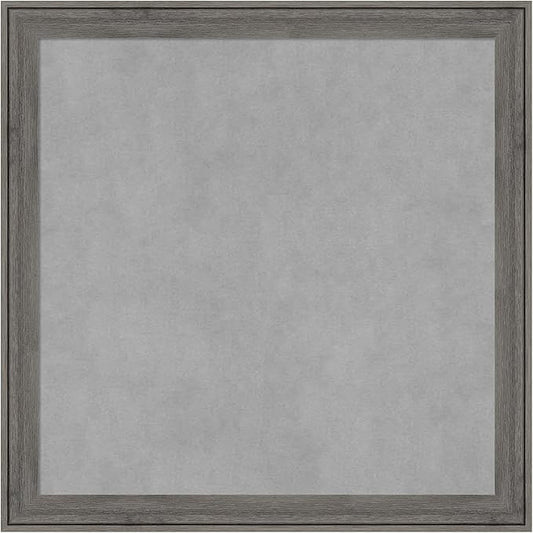 Amanti Art Grey Framed Magnetic Board 23x23 Medium Vision Board by AmantiArt