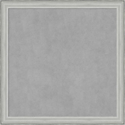 Amanti Art Silver Framed Magnetic Board 27x27 Medium Vision Board by AmantiArt