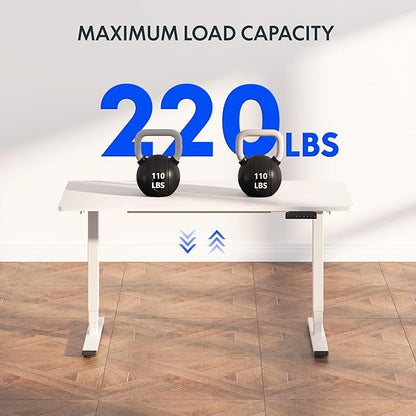 FLEXISPOT E6 3-Stage Dual Motor Electric Standing Desk 55 x 28 Sit Stand Up Desk - Image 8