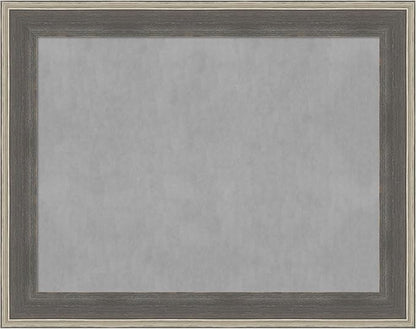 Amanti Art Grey Framed Magnetic Board 23x29 Medium Vision Board by AmantiArt