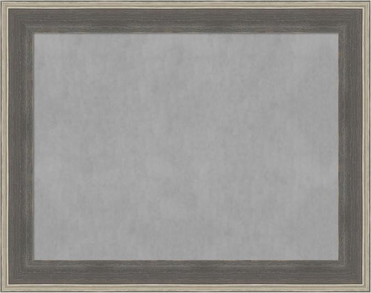 Amanti Art Grey Framed Magnetic Board 23x29 Medium Vision Board by AmantiArt