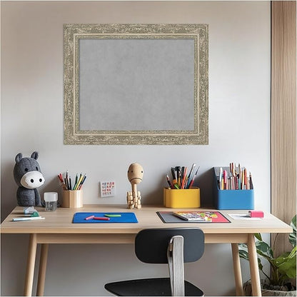 Amanti Art Silver Framed Magnetic Board 20x24 Small Vision Board - Image 5