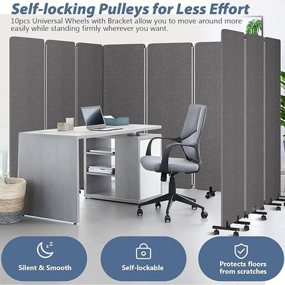 Acoustic Room Divider Privacy Panel - Image 2