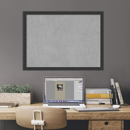 Amanti Art Black Framed Magnetic Board 22x30 Medium Vision Board - Image 6