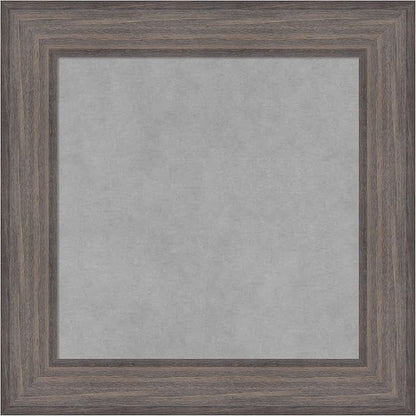 Amanti Art Grey Framed Magnetic Board 21x21 Small Vision Board by AmantiArt