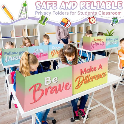 Honoson 24 Pcs Bulk Inspirational Privacy Folders - Image 4