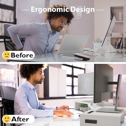 BONTEC Dual Monitor Stand Riser - Image 4